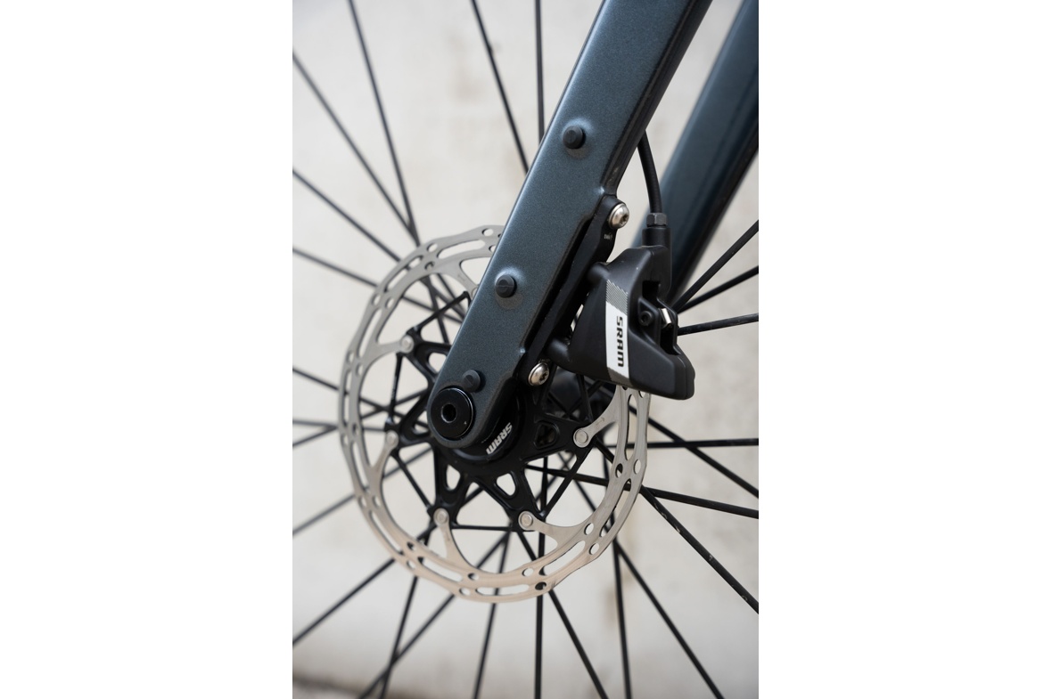 RIDLEY bike E-KANZO ADVENTURE Apex XPLR Silver Pearl/Black