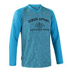 SENSOR CYKLO CHARGER MEN JERSEY LS blue