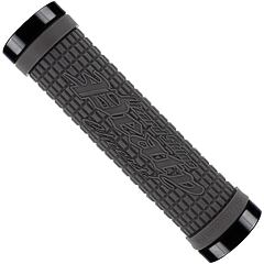 LIZARD SKINS grip Dual-Clamp Lock-On Peaty Graphite