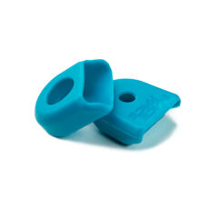 RACE FACE CRANK BOOT 2-pack, aluminium crank protector small turquoise