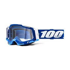 MX Glasses 100% RACECRAFT 2 Blue Clear Lens
