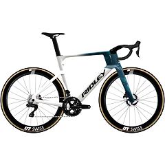 RIDLEY bike NOAH Fast Ultegra Di2 White/Black/Petrol Blue Metallic