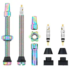 WOLF TOOTH valves Tubeless Valve Stem Kit 60mm oil slick