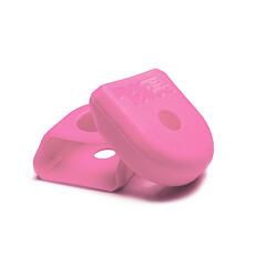 RACE FACE CRANK BOOT 2-pack, carbon crank protection pink