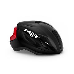 MET helmet STRALE black/red metalic -59/62