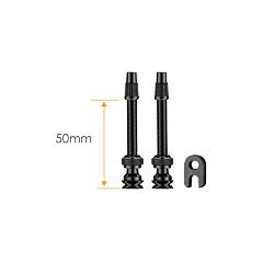 CICLOVATION tubeless valve Light-weight 50mm BLK