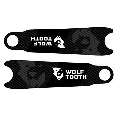WOLF TOOTH crankarm protectors CRANKSKINS black