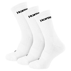 Horsefeathers Delete Premium 3Pack Socks White
