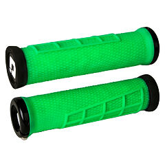 MTB Grips ODI Elite Flow Lock-On Green