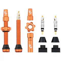 WOLF TOOTH Tubeless Valve Stem Kit 44mm orange