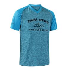 SENSOR CYKLO CHARGER MEN LOOSE JERSEY SS blue