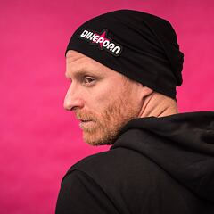 BIKEPORN MERINO ACTIVE CAP WITH PATCH black