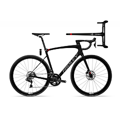 RIDLEY frame set FENIX SLiC Black/Empress Grey Metallic/Candy Red Metallic