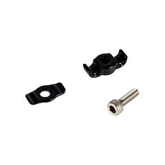 Trek Bolt-on Double Cable Housing Guide CBLPT TRK PFLY GD W/BOLT BK