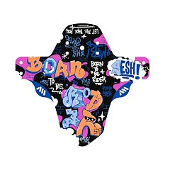 AMS Mudguard Born To Be Rider Blue