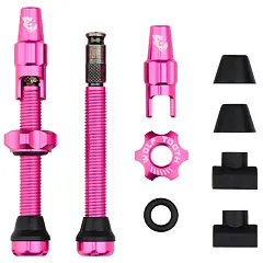 WOLF TOOTH valves Tubeless Valve Stem Kit Clik Valve 44mm pink