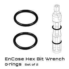 WOLF TOOTH tool spare part ENCASE Hex Bit Driver O-Rings pair