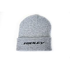 RIDLEY Original Cuffed Beanie Grey Logo