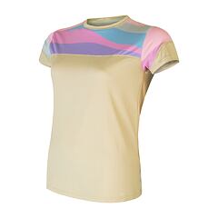HELIUM jersey SS WOM sand/stripes
