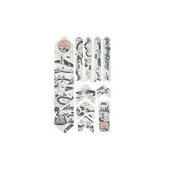 AMS protection stickers - EXTRA - RedBull Hardline Dark/Grey