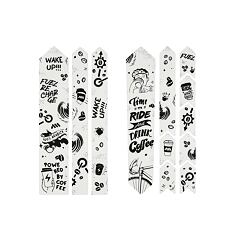 AMS Protective Decals - ROAD/GRAVEL - Coffee/Black