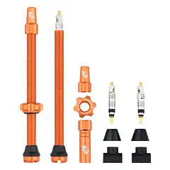 WOLF TOOTH Tubeless Valve Stem Kit 80mm orange