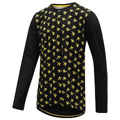 NUKEPROOF long sleeve Jersey BLACKLINE black/print LTD