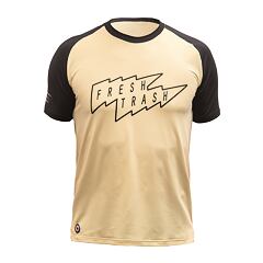 FT MEN'S HORIZON SHORT SLEEVE TEE SAND/BLACK