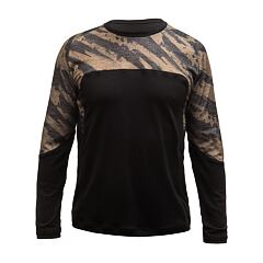 FT MEN'S ESCAPE MERINO LONG SLEEVE TEE BLACK/BRUSH