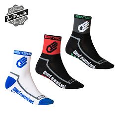 SENSOR RACE LITE 3-PACK SOCKS HAND