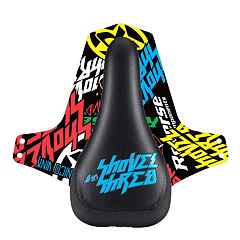 Reverse Nico Vink Shovel and Shred Saddle Black / Light Blue Mudguard