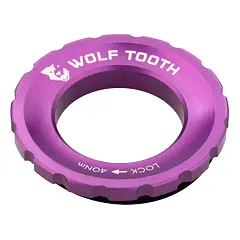 WOLF TOOTH nut Centerlock Rotor ultraviolet purple