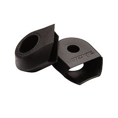 RACE FACE CRANK BOOT 2-pack, carbon crank protection G4 medium black