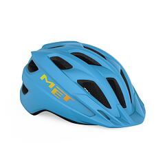 MET helmet CRACKERJACK CYAN BLU -52/57