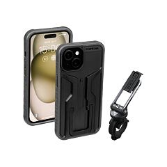TOPEAK RIDECASE for iPhone 15 black/grey
