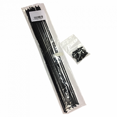 FSA spare parts Spokes Kit SC60 DB Inox Flat w/Nipple