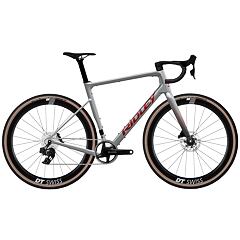 RIDLEY GRIFN RS Force XPLR Battleship Grey/Candy Red Metallic