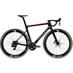 RIDLEY FALCN RS DuraAce Di2 UD Carbon/Candy Red Metallic/Silver