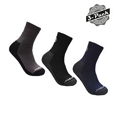 SENSOR SOX 3-PACK TREKING EVO black/grey/blue