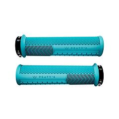 Peaty's Monarch Knurl Thin Turquoise Grips