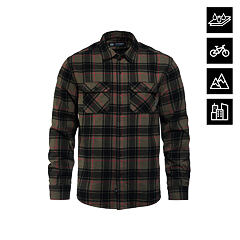 HORSEFEATHERS DOUGH Shirt - Tarmac