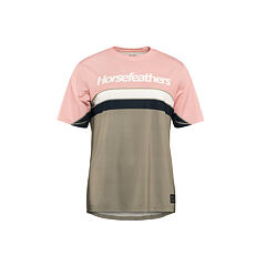 HORSEFEATHERS women's jersey QUANTUM lotus/taupe