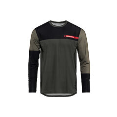 HORSEFEATHERS jersey QUANTUM LS chimera/walnut