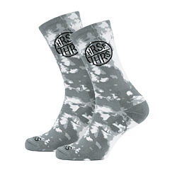 HORSEFEATHERS socks DICE white
