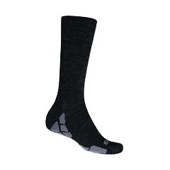 SENSOR SOCKS BLK/GRY HIKING MERINO