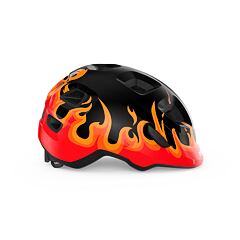 MET helmet HOORAY youth black flames -46/52