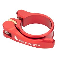 WOLF TOOTH seatpost clamp 31.8mm red Quick Release