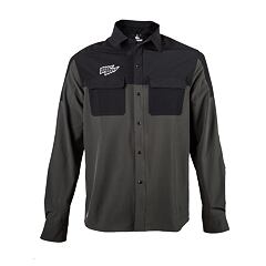 FT MEN'S RIDER LONG SLEEVE SHIRT OLIVE GREEN/BLACK