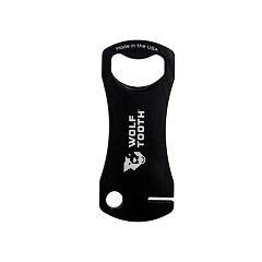 WOLF TOOTH Bottle Opener With Rotor Truing Slot black
