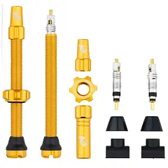 WOLF TOOTH Tubeless Valve Stem Kit 60mm gold